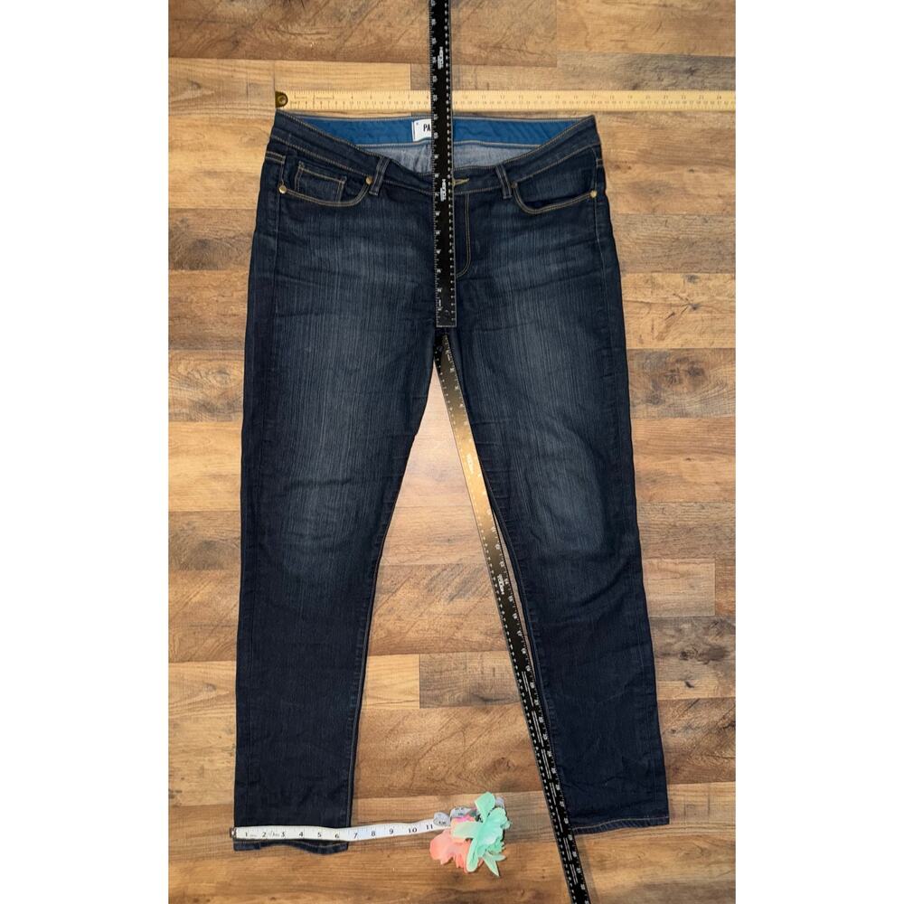 Paige women’s skyline skinny blue jeans - Picture 11 of 16